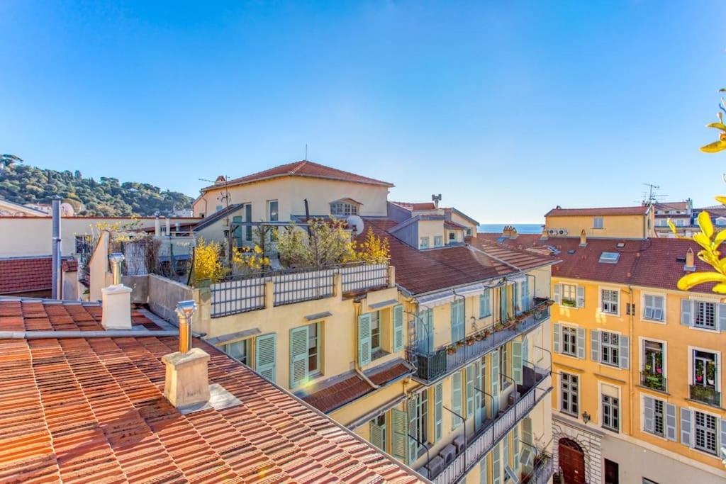 #9 Opera'S Duplex Panoramic Sea View Terrace & Ac 1Min To Beach Nice Buitenkant foto