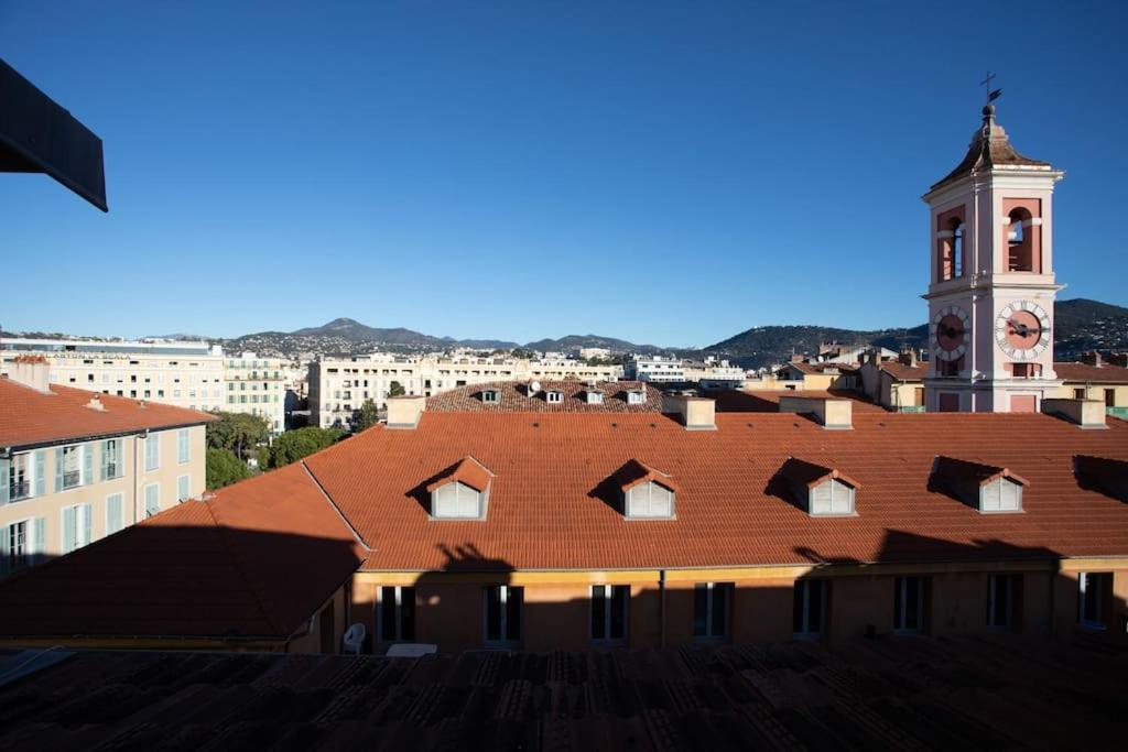 #9 Opera'S Duplex Panoramic Sea View Terrace & Ac 1Min To Beach Nice Buitenkant foto